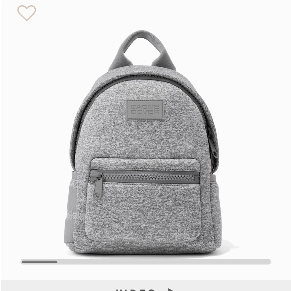 Dagne dover neoprene backpack small in heather grey